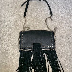 Macy's Bags - ROCKSTAR STUDDED FRING STATEMENT SHOULDER BAG Macy's Bags - ROCKSTAR STUDDED FRING STATEMENT SHOULDER BAG